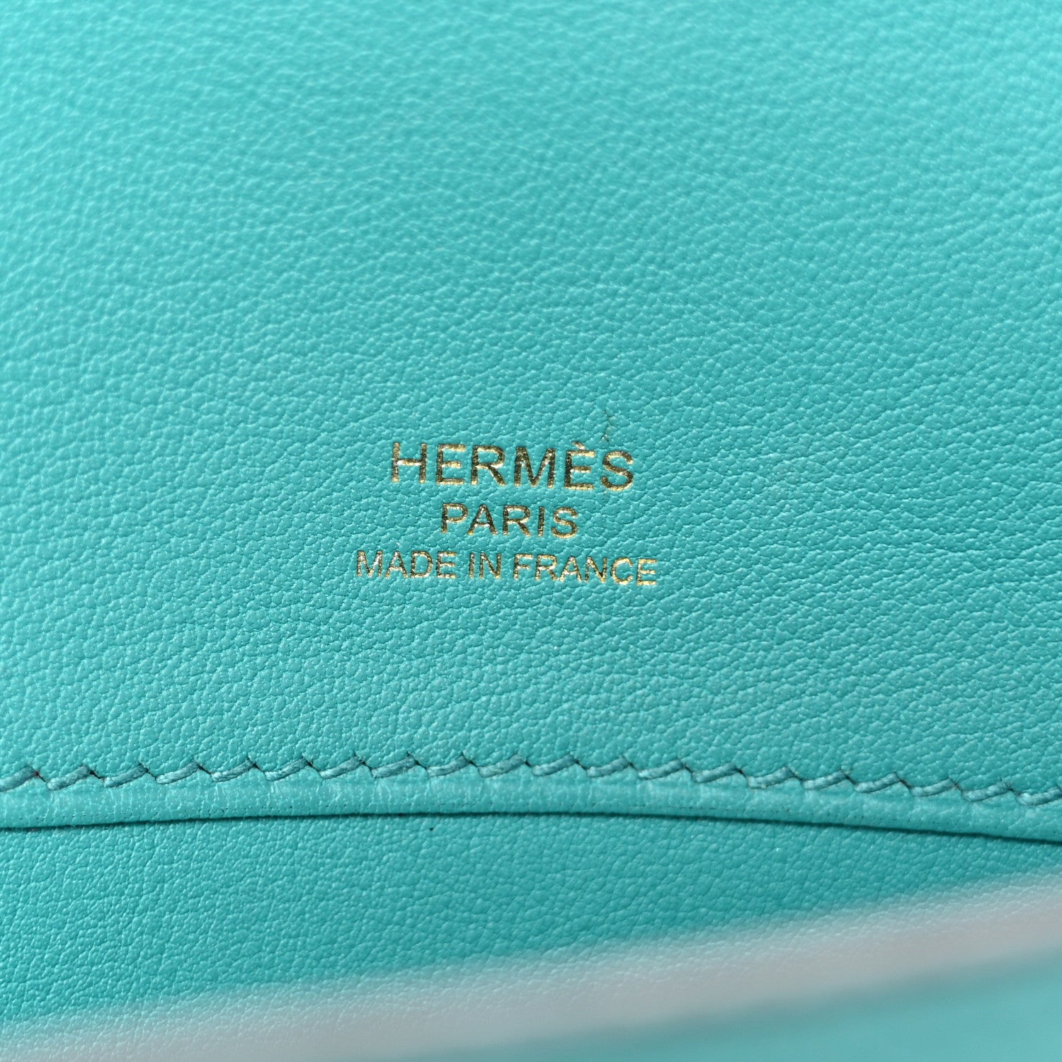 Hermes Swift Kelly Cut Clutch Pochette Vert Verone 6 of 10