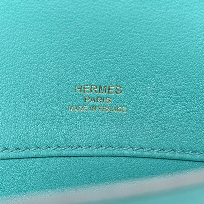 Hermes Swift Kelly Cut Clutch Pochette Vert Verone 6 of 10
