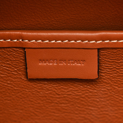 Celine Canvas Smooth Calfskin Nano Luggage Marine Tan 6 of 10
