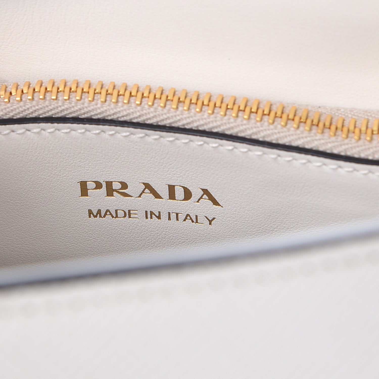 Prada Saffiano Cuir Calfskin Small Monochrome Top Handle Tote White 7 of 8