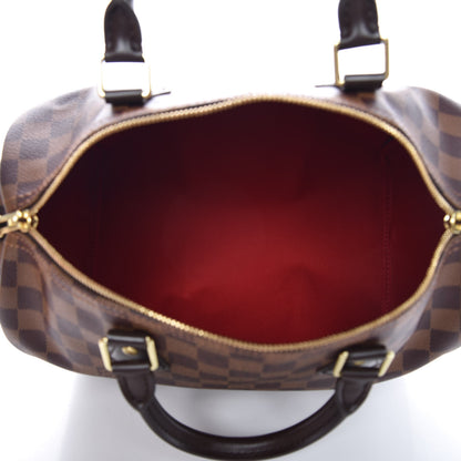 Louis Vuitton Damier Ebene Speedy Bandouliere 30 6 of 13