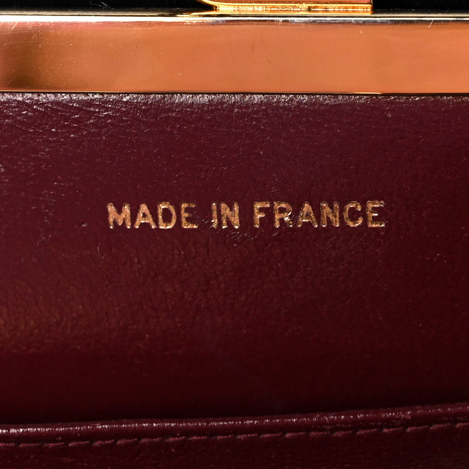 Chanel Lambskin Chevron Quilted Frame Shoulder Bag Black 7 of 14