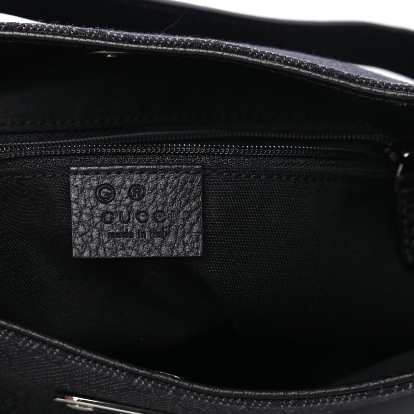 Monogram Shoulder Bag Black