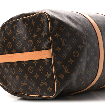 Louis Vuitton Monogram Keepall Bandouliere 55 8 of 13