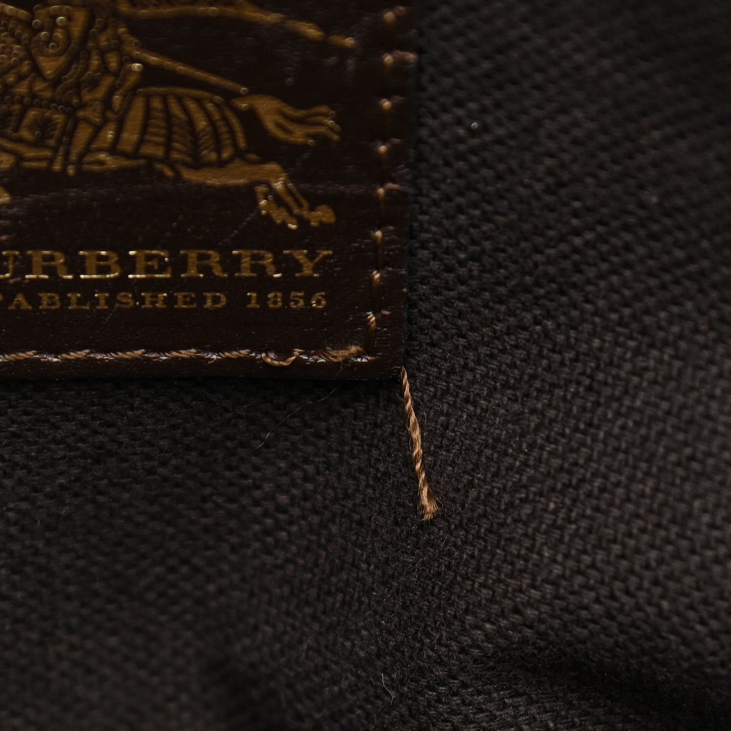 Haymarket Check Tote Chocolate