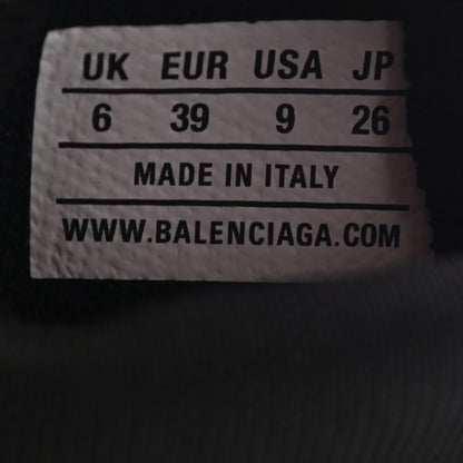 Balenciaga Recycled Knit Womens Speed Graffiti Sneakers 39 Black Pink 8 of 10