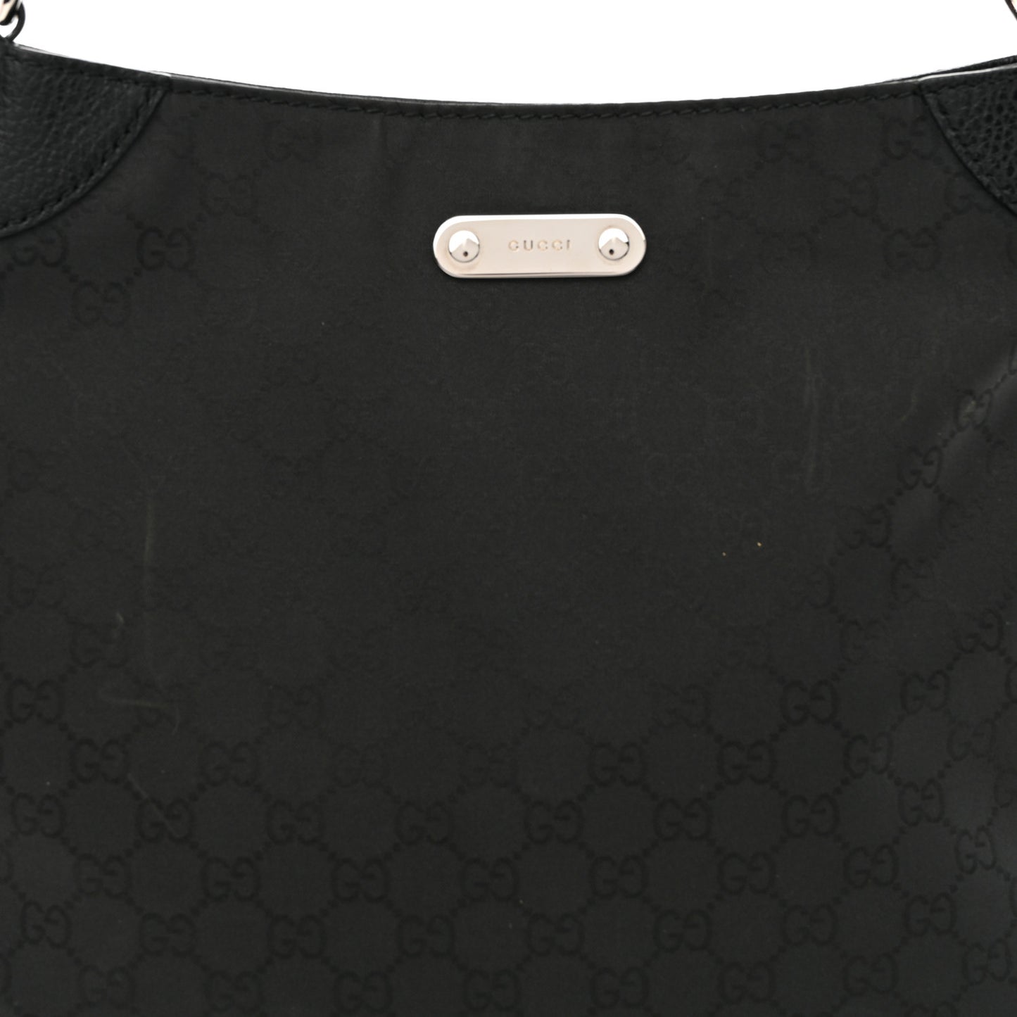 Monogram Shoulder Bag Black