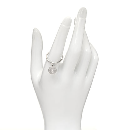 Hermes 18K White Gold Diamond Gambade Ring 56 7.5 2 of 6