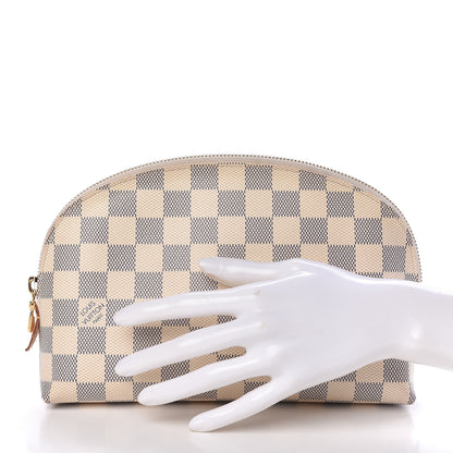 Louis Vuitton Damier Azur Cosmetic Pouch GM 2 of 9