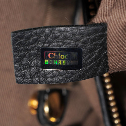 Chloe Calfskin Medium Marcie Satchel Black 9 of 11