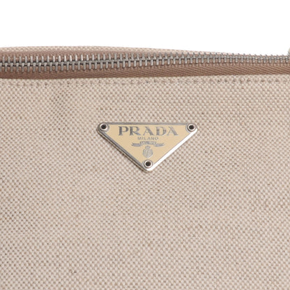Prada Canapa Cinghiale Frame Bowler Naturale 3 of 9