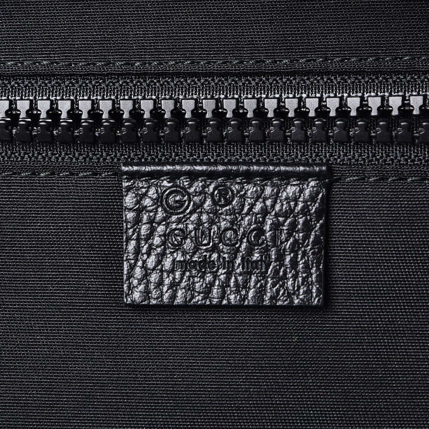 Nylon Monogram Slim Backpack Black