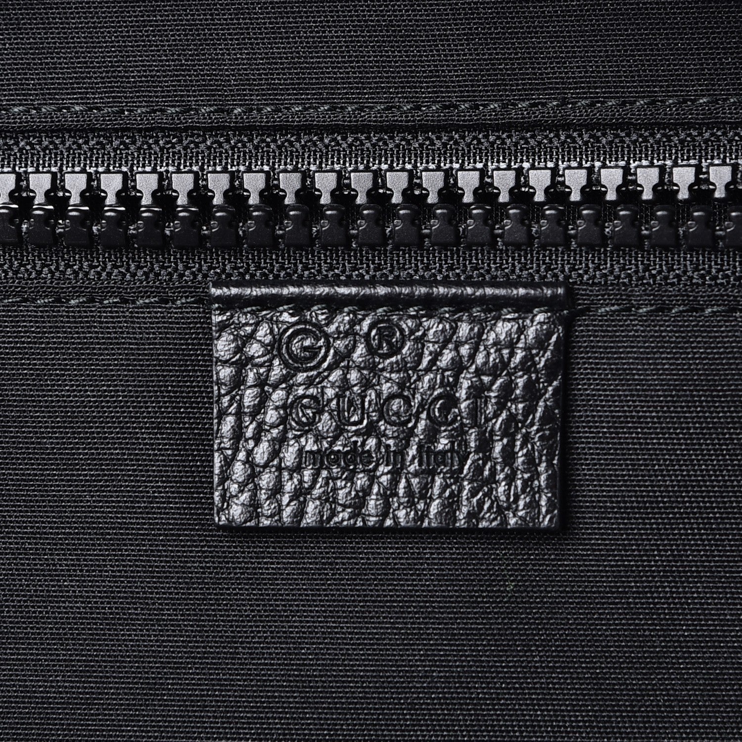 Gucci Nylon Monogram Slim Backpack Black 6 of 7