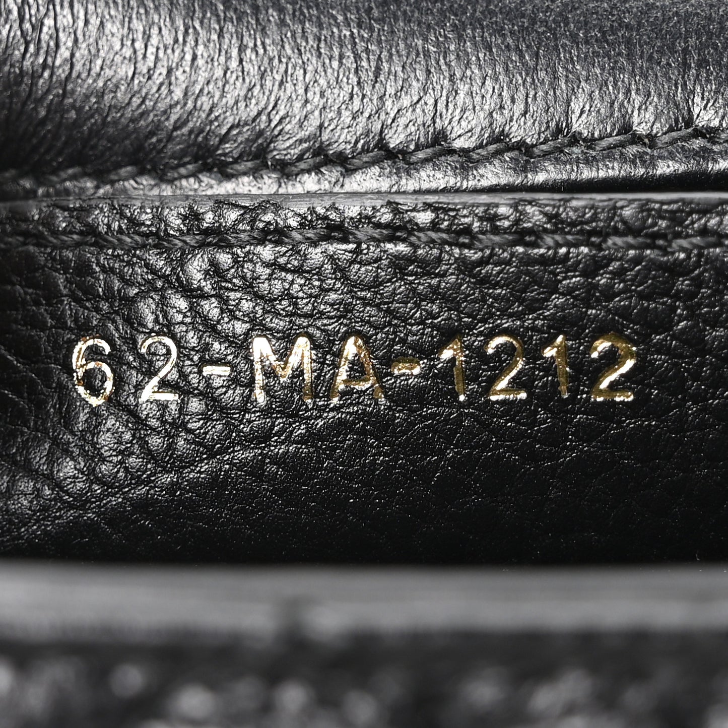 Calfskin Cannage Small Caro Bag Black