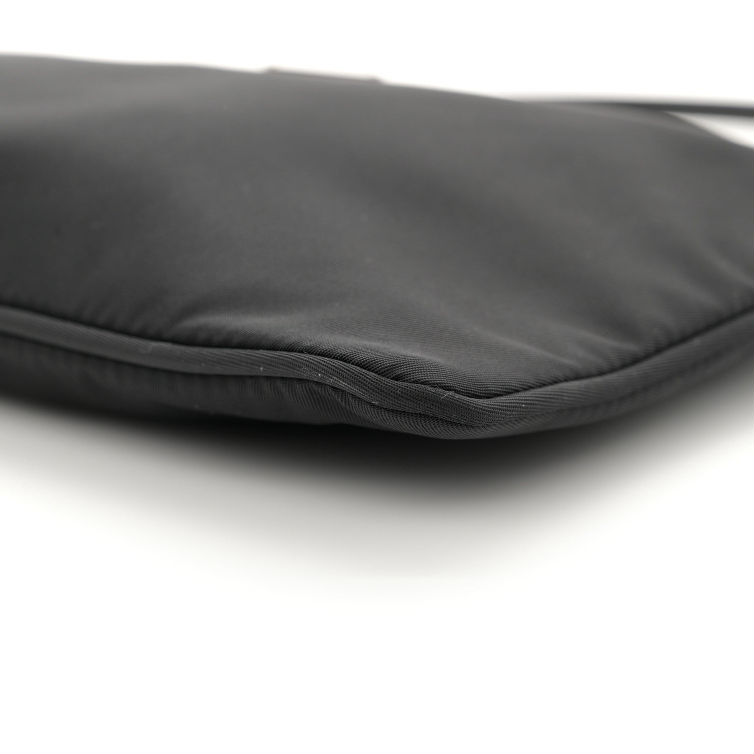 Prada Tessuto Nylon Pochette Bag Black 10 of 10