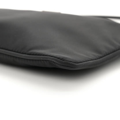 Prada Tessuto Nylon Pochette Bag Black 10 of 10