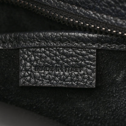 Celine Drummed Calfskin Nano Luggage Black 6 of 12