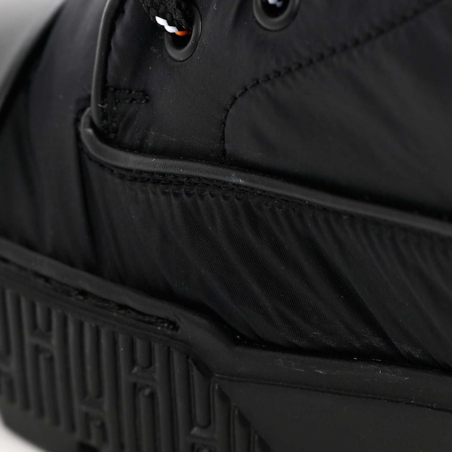Calfskin Parachute Fresh Ankle Boots 38 Black