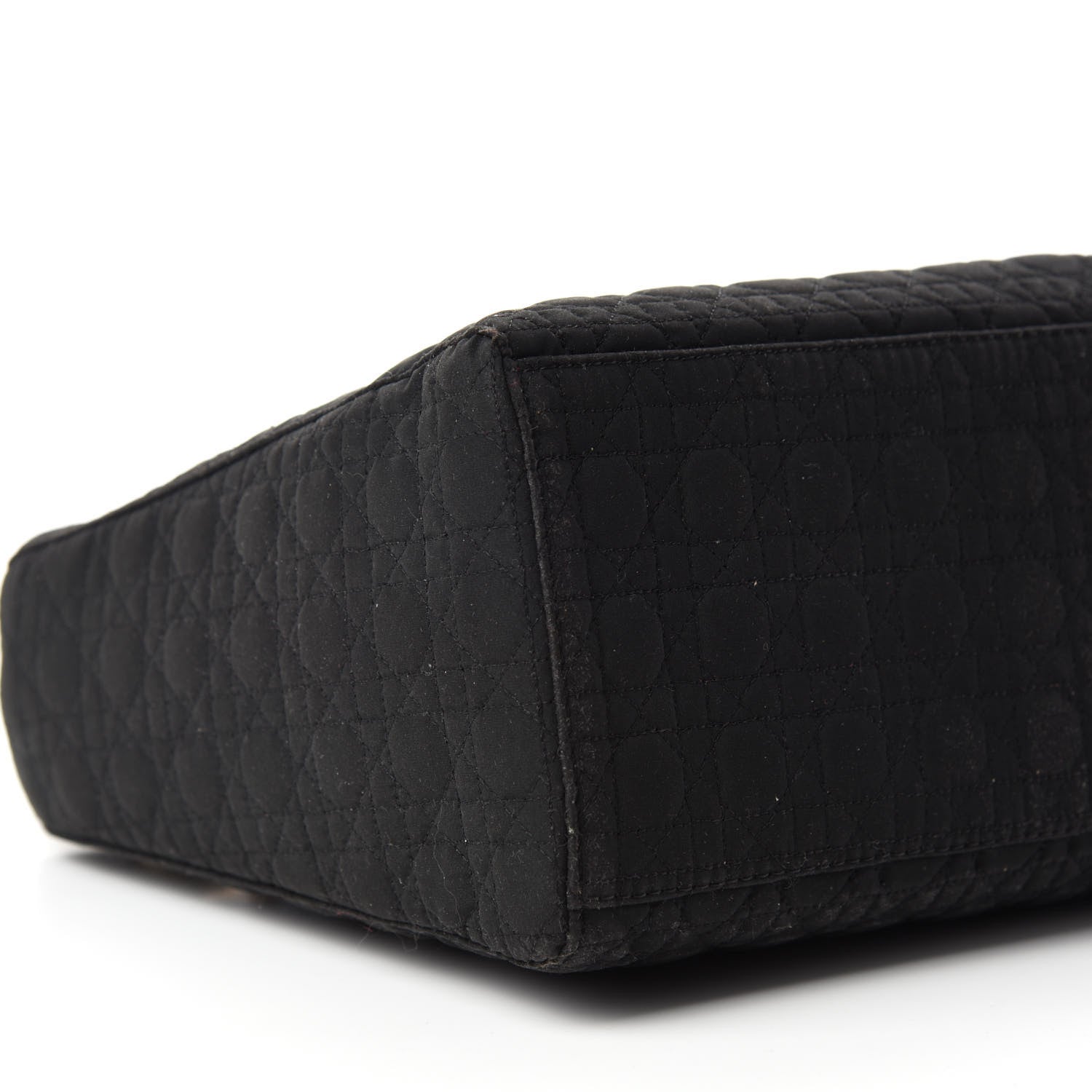 Christian Dior Nylon Cannage Medium Lady Dior Black 6 of 10