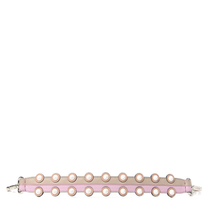 Fendi Calfskin Studded Mini Strap You Dove 1 of 3