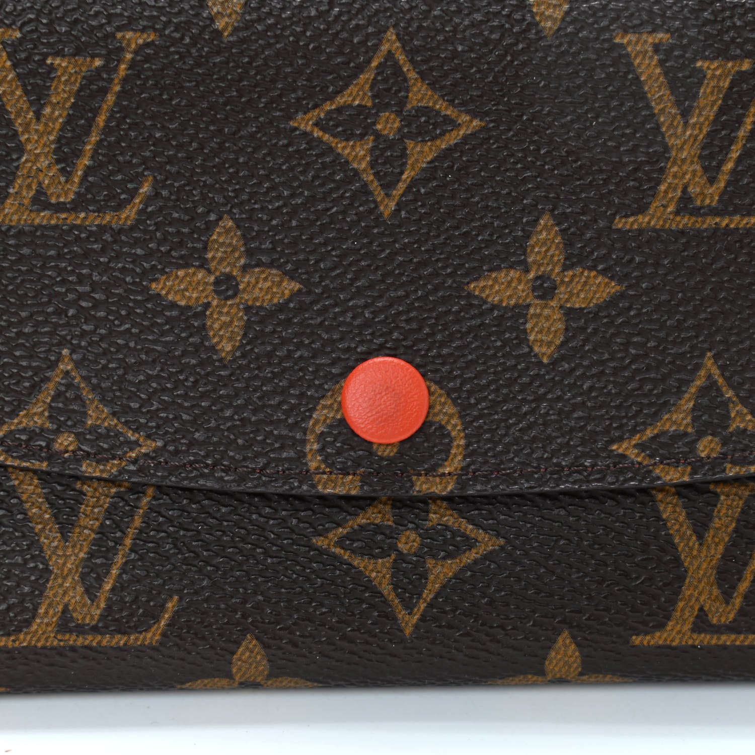 Louis Vuitton Monogram Emilie Wallet Piment 7 of 8