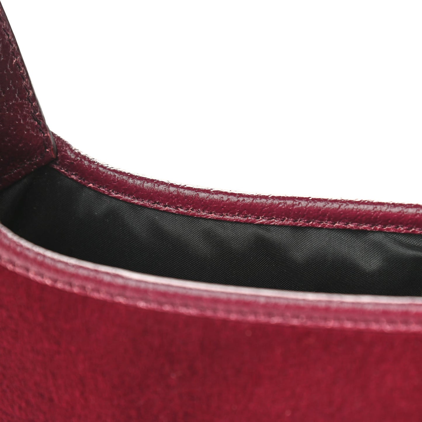 Wool Small Jackie O Hobo Purple