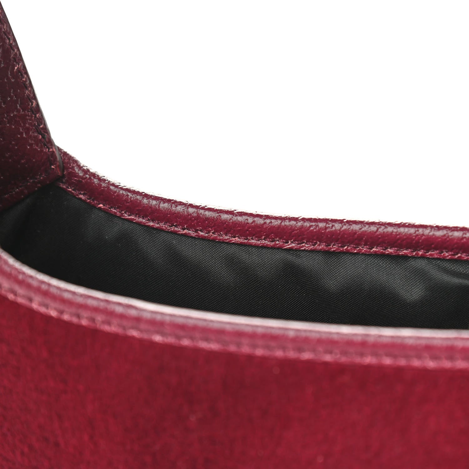 Gucci Wool Small Jackie O Hobo Purple 6 of 11