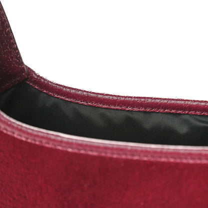Gucci Wool Small Jackie O Hobo Purple 6 of 11