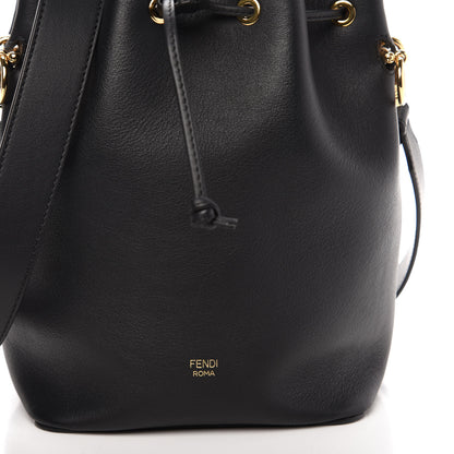 Fendi Vitello Grace Matte F is Fendi Grande Mon Tresor Bucket Bag Black 11 of 11