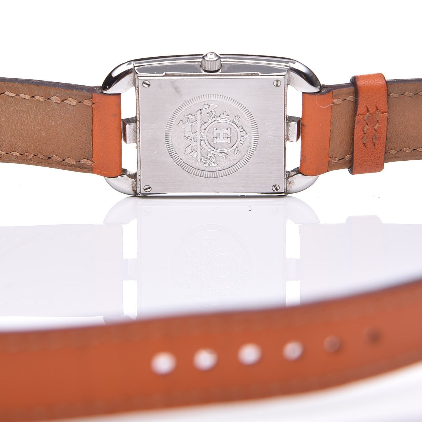 Stainless Steel Swift 23mm Cape Cod Double Tour Quartz Watch Orange