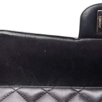 Chanel Lambskin Quilted East West Flap Black 8 of 17