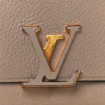 Louis Vuitton Taurillon Capucines Wallet Galet 8 of 11
