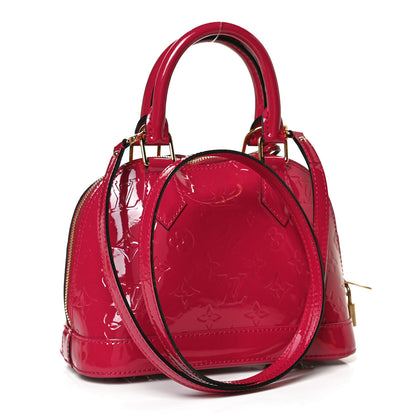 Louis Vuitton Vernis Alma BB Rose Indien 2 of 11