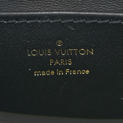 Louis Vuitton Lambskin Malletage Top Handle GO-14 MM Black Pink 7 of 11