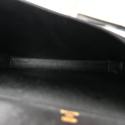 Hermes Taurillon Novillo Kelly Depeches 25 Pouch Black 5 of 10