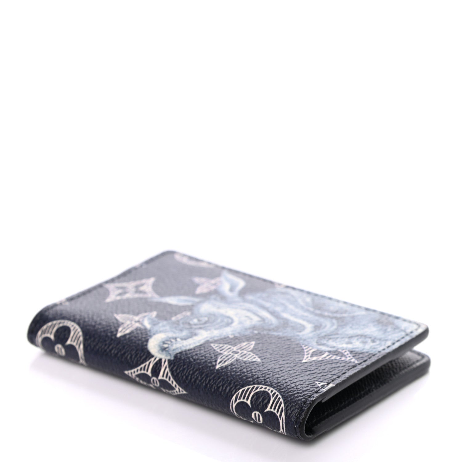 Louis Vuitton Savane Monogram Chapman Rhinoceros Pocket Organizer Encre 4 of 7