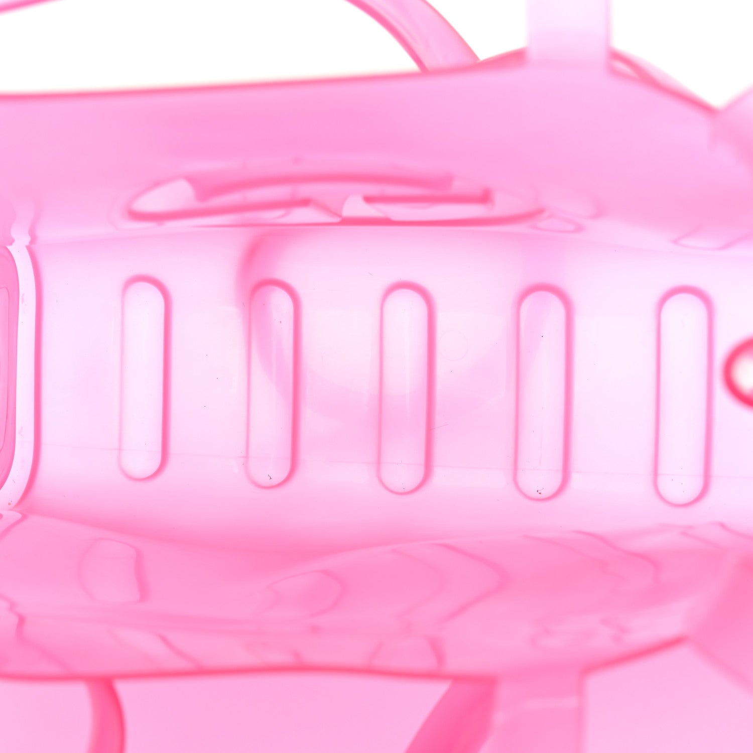 Telfar x MELISSA Jelly Medium Shopping Bag Clear Pink 5 of 10