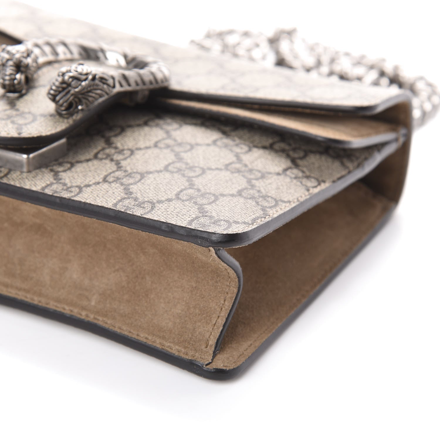 Gucci GG Supreme Monogram Mini Dionysus Shoulder Bag Taupe 11 of 11