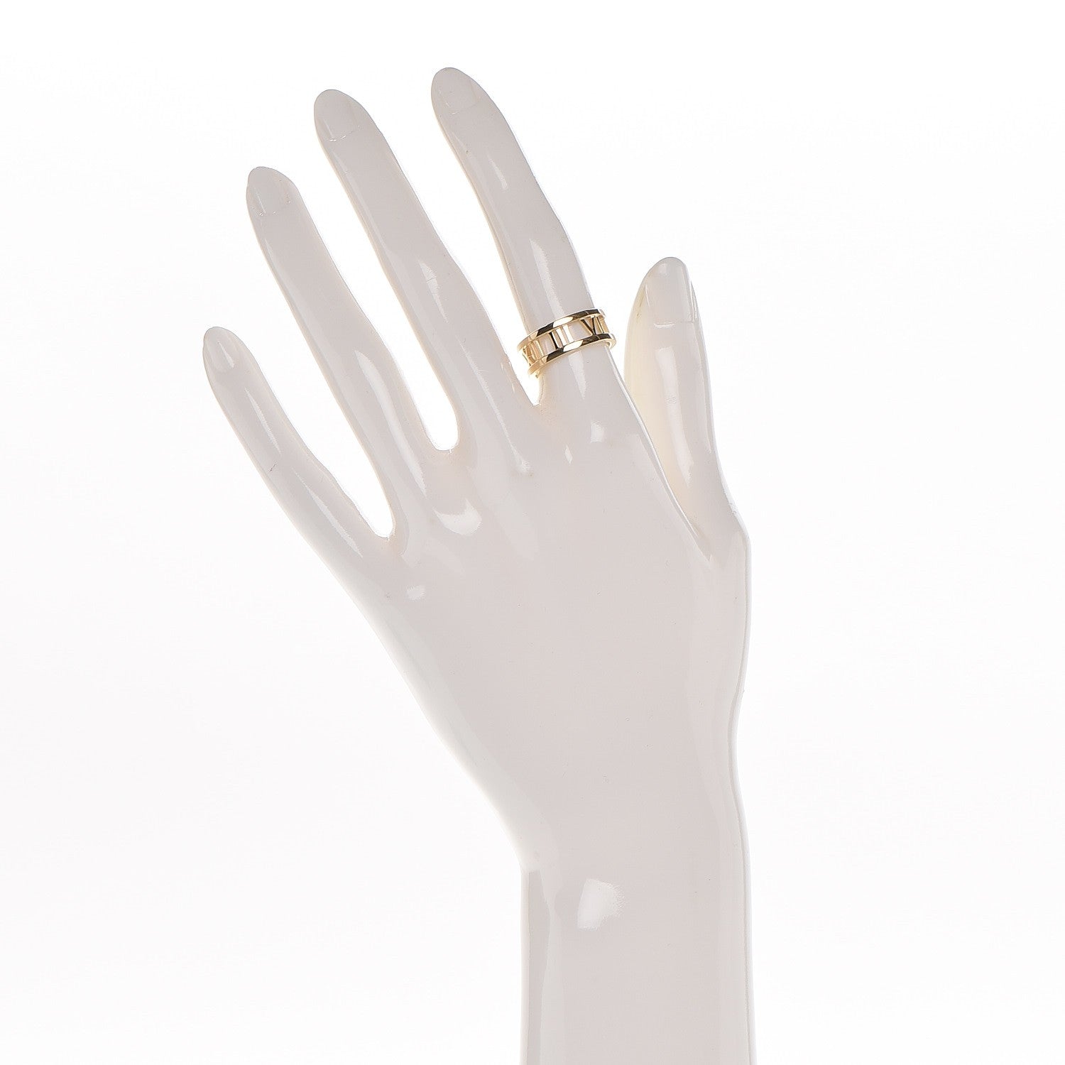 Tiffany 18K Yellow Gold Atlas Open Ring 5 2 of 4