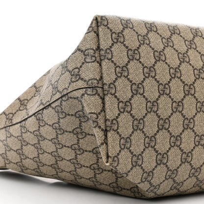 Gucci GG Supreme Monogram Medium Ophidia Shopping Tote Brown 9 of 11