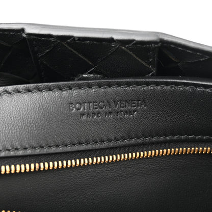 Bottega Veneta Nappa Intrecciato Small Andiamo Shoulder Bag Black Black 6 of 9