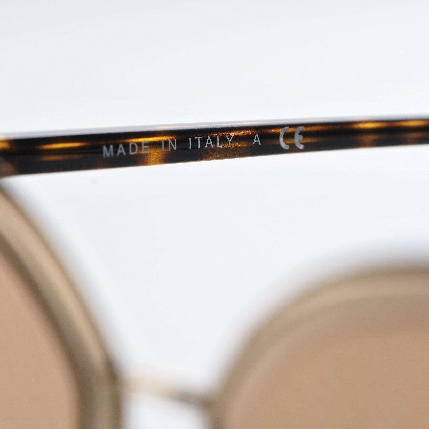 Chanel Metal Cat Eye Sunglasses 4222 Gold 6 of 8