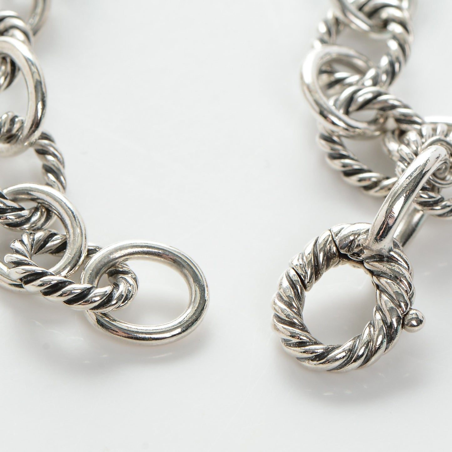 Sterling Silver 10mm Medium Oval Link Bracelet