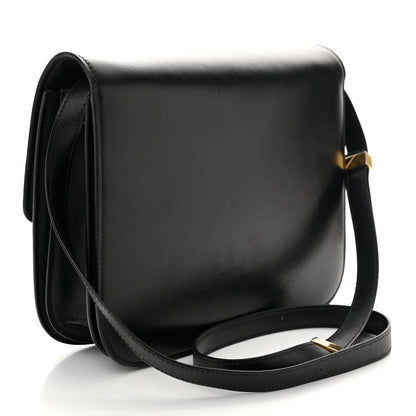 Celine Box Calfskin Medium Classic Box Flap Bag Black 3 of 12
