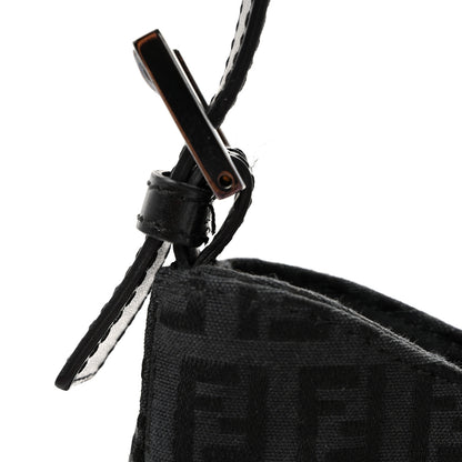 Fendi Zucchino Small Hobo Black 11 of 11