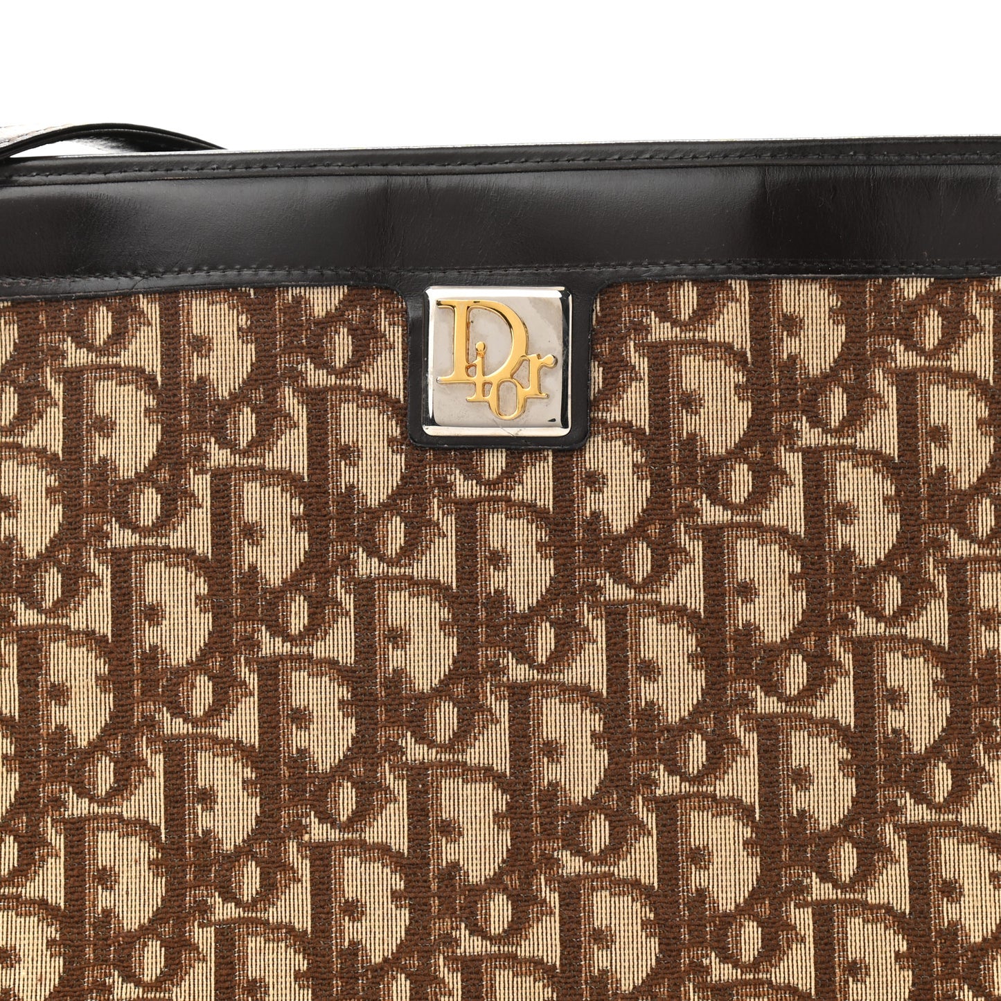 Monogram Trotter Shoulder Bag Brown