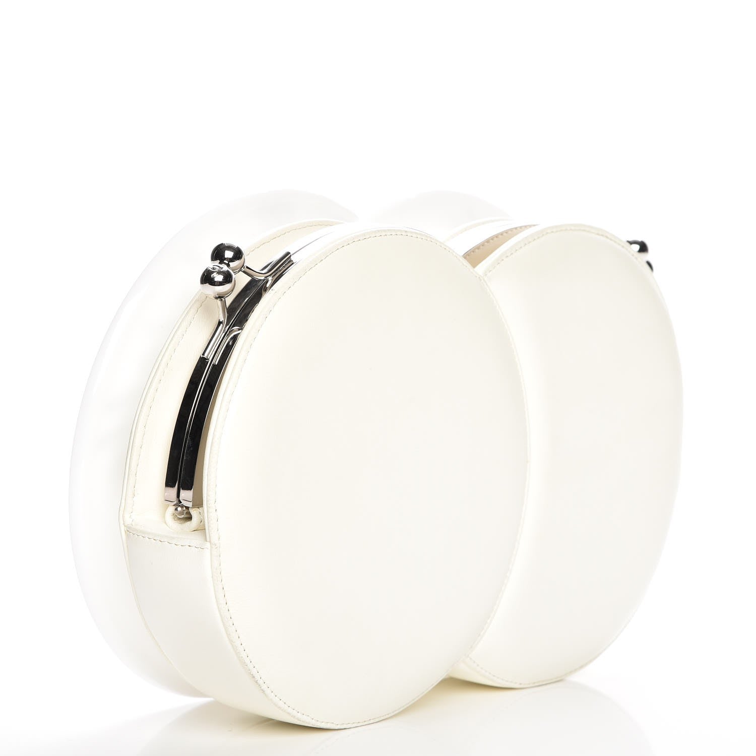 Chanel Plexiglass Brasserie Gabrielle Plates Minaudiere White 3 of 10