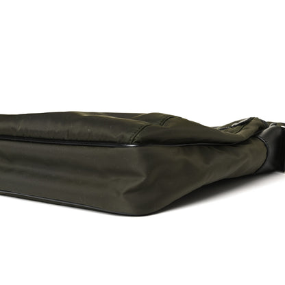 Prada Tessuto Nylon Saffiano Messenger Bag Militare 18 of 27