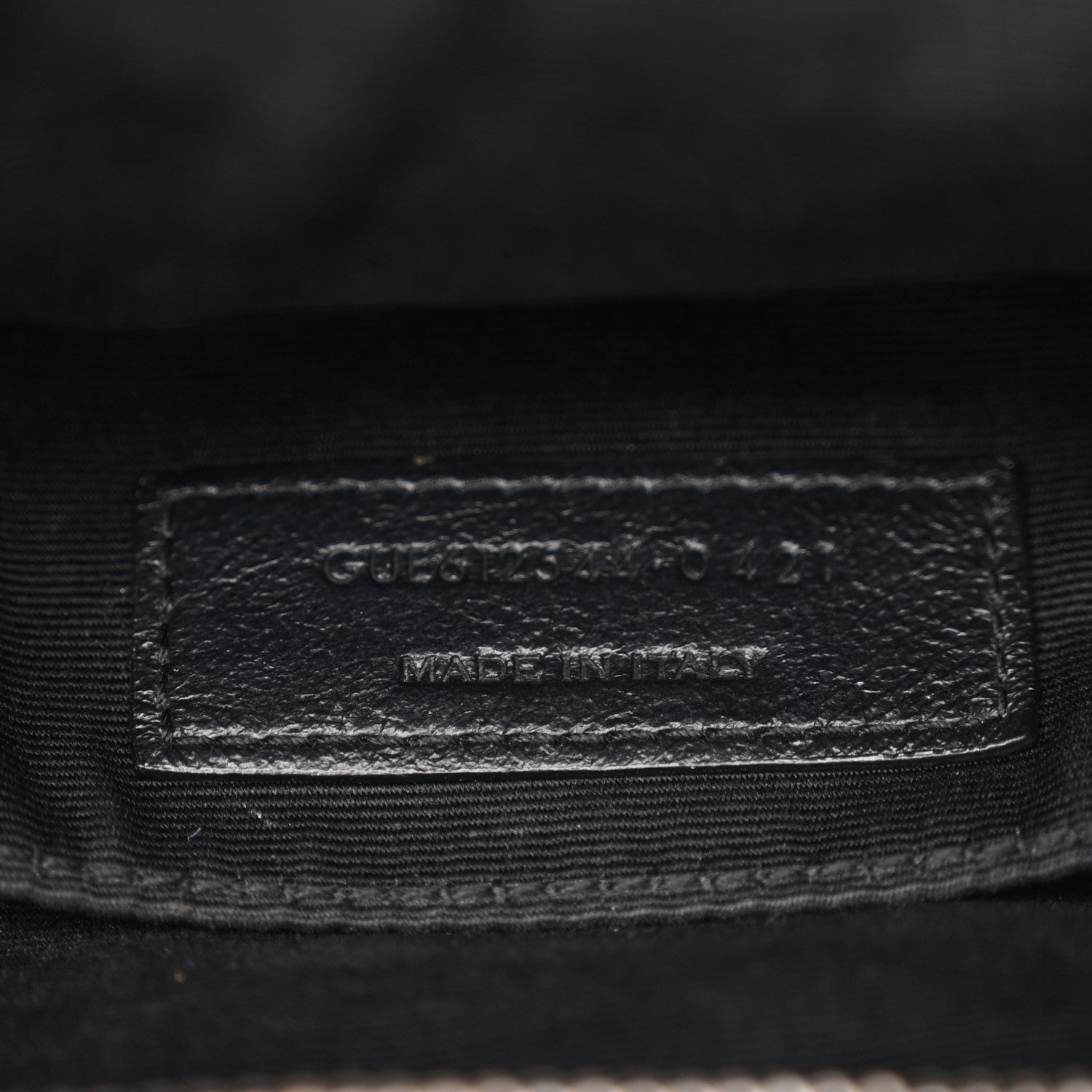 Saint Laurent Calfskin Matelasse Monogram Lou Camera Bag Black 7 of 10
