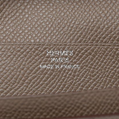 Hermes Epsom Bearn Gusset Wallet Etoupe 6 of 8